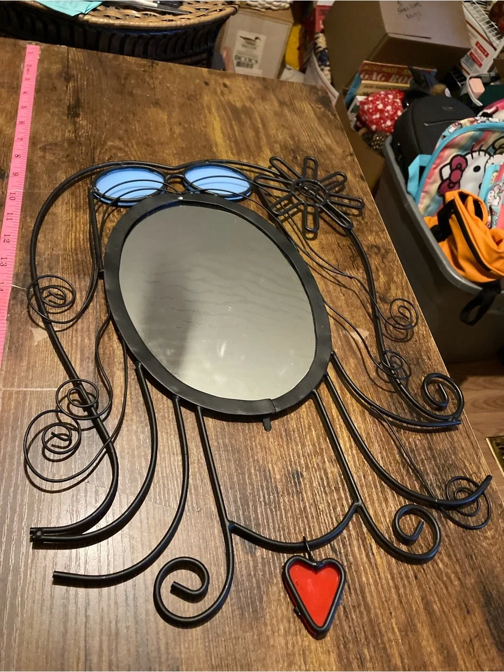Funky mirror for teens room